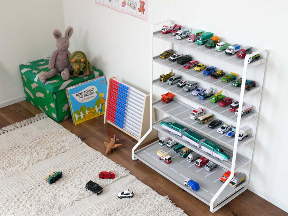 【tower/タワー】ミニカー&レールトイラック