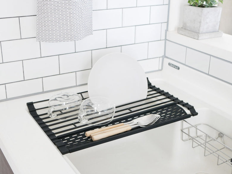 【tower/タワー】折り畳み水切り シリコーントレー付き