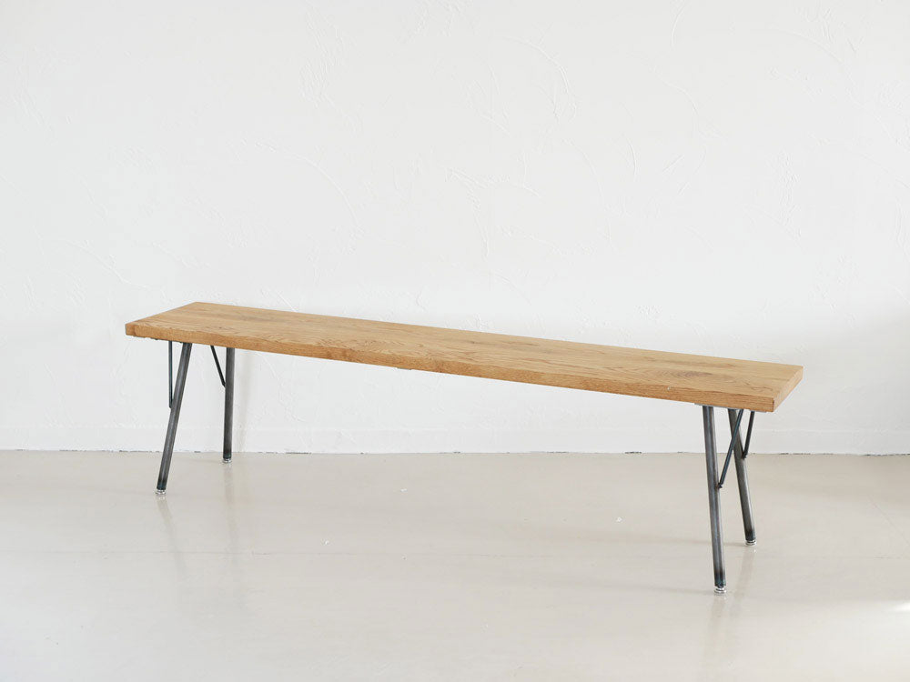 SIKAKU】Oak ベンチ【受注生産品・メーカー直送・代引き不可商品