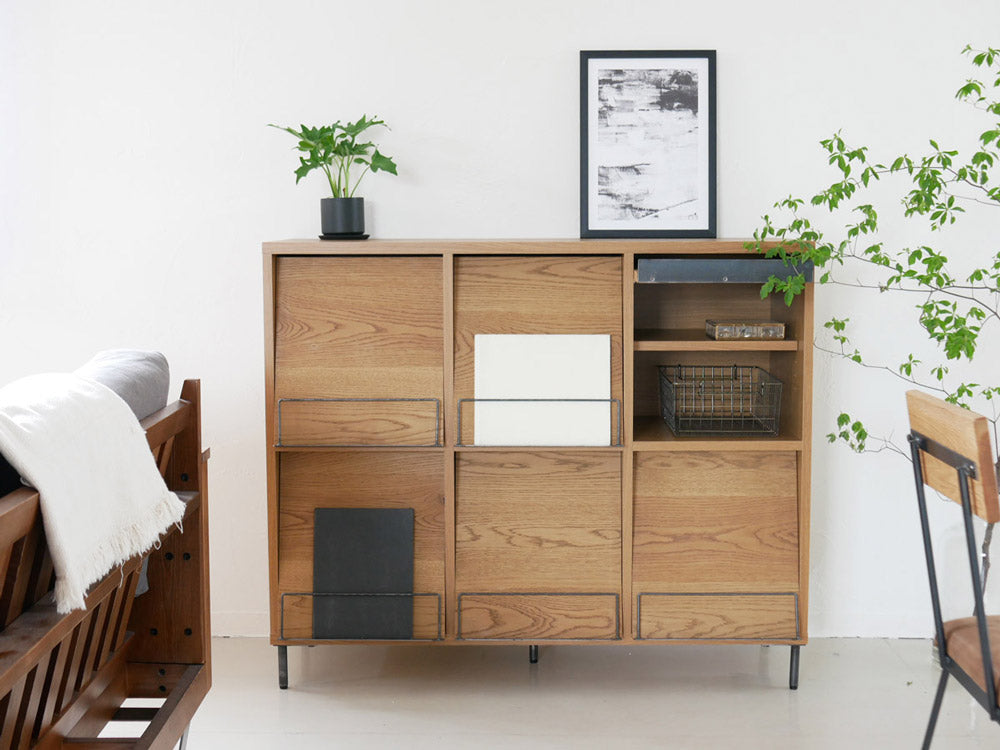 【adepeche/アデペシュ】 cadealレコードラック 【受注生産品・メーカー直送・代引き不可商品】