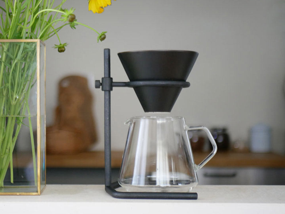 定価17600円 KINTO ブリュワースタンドセット コーヒードリッパー KINTO/キントー】ブリュワースタンドセット ブラック｜【公式】ひなた