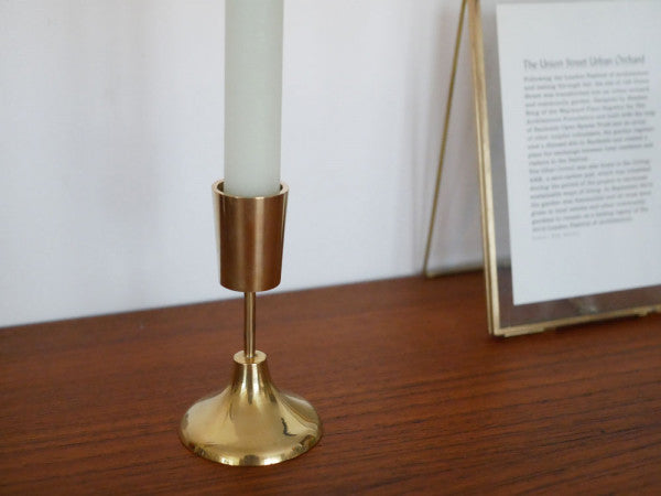 【Horn Please MADE/ホーンプリーズ】BRASS キャンドルホルダー