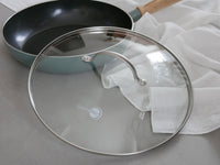 ステンレスガラス蓋/28㎝