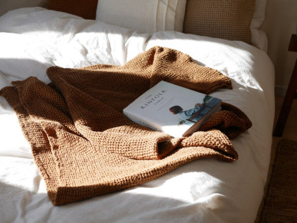 Magic Linen】ワッフルブランケット 【受注生産品】｜【公式】ひなた