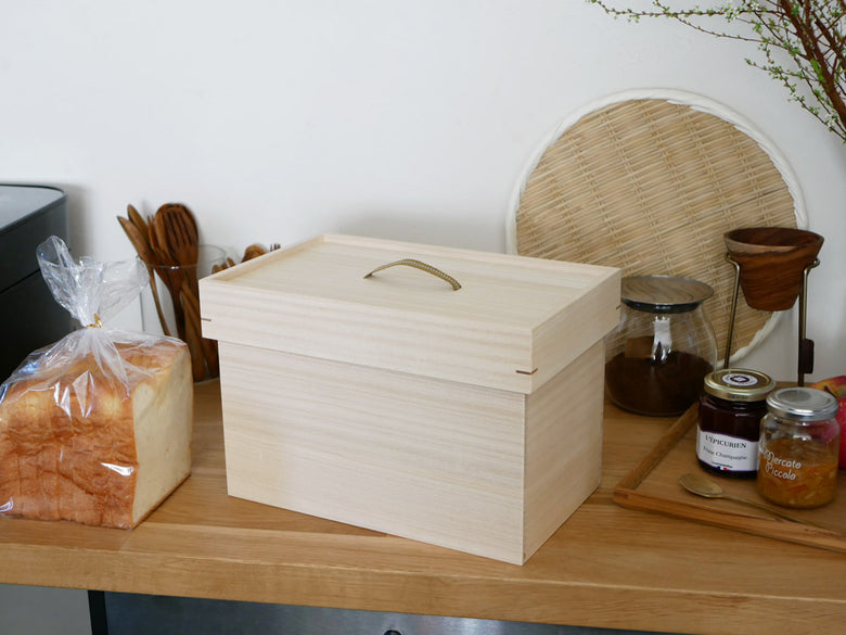 【増田桐箱店】食パン 保存 桐箱【受注生産品】