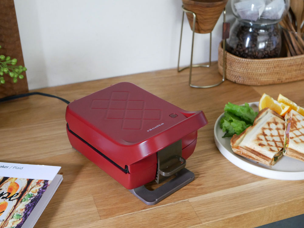 【recolte】プレスサンドメーカー プラッド