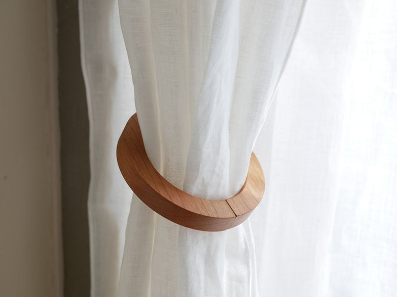 【natsusobiku】ウッドリング タッセル 1個