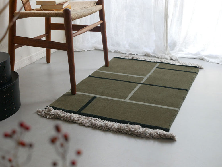 【adepeche/アデペシュ】ペル ウール ラグ 600【受注生産品】