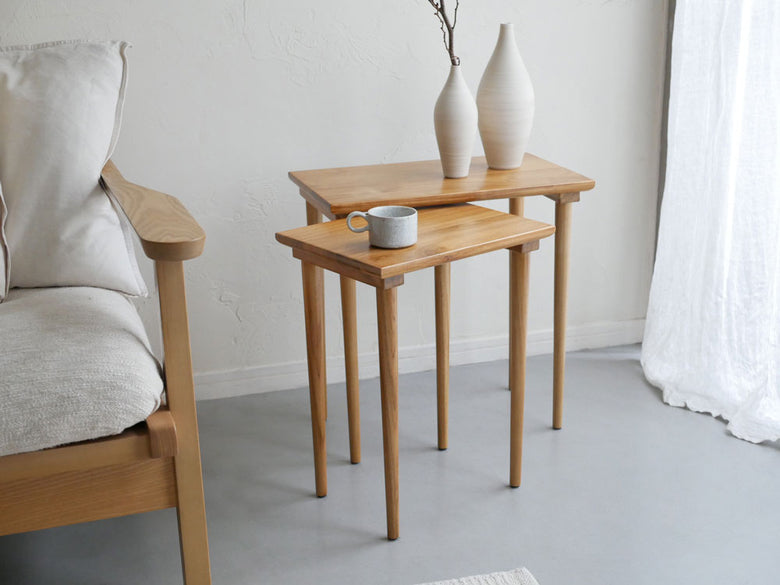 【Comore Sun】チークネストテーブル