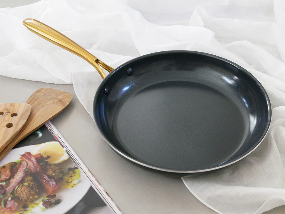 【GREENPAN/グリーンパン】ストゥディオ　フライパン/エッグパン/ガラス蓋