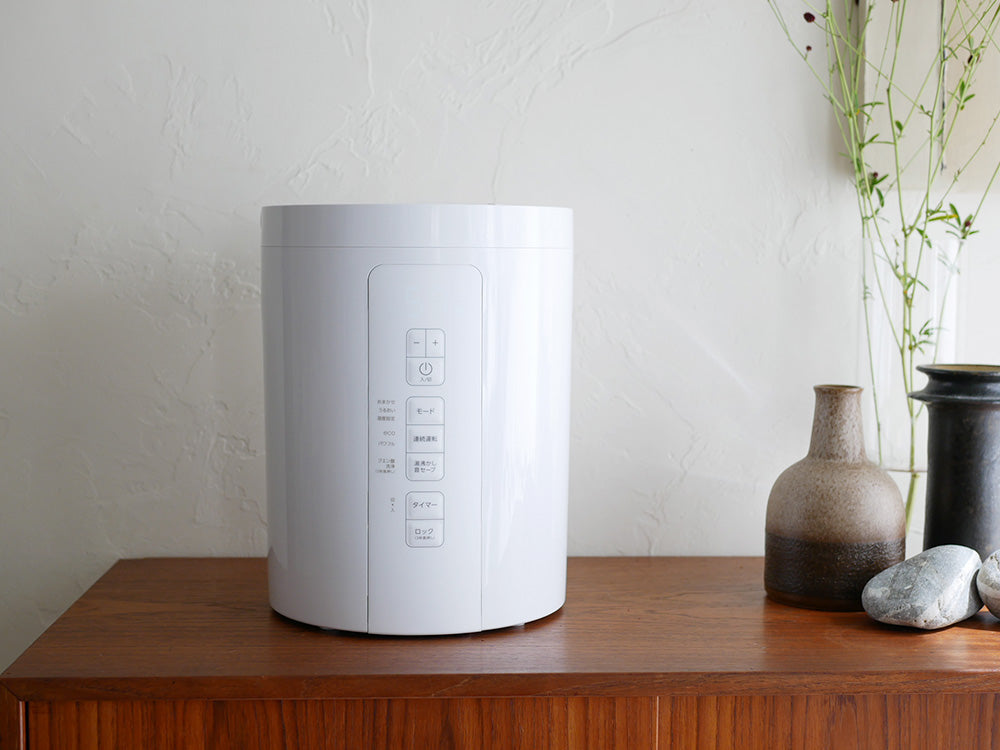 【THREE UP/スリーアップ】多機能スチーム加湿器 スチームポット