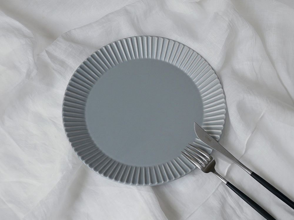 【SAKUZAN】Stripe 丸皿/オーバル