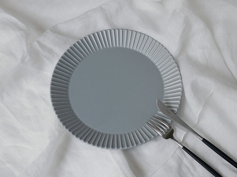 【SAKUZAN】Stripe 丸皿/オーバル