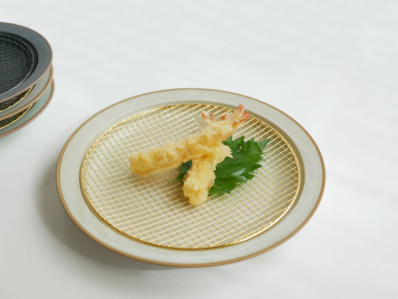 【KIKIME/キキメ】揚げたてをキープする網付きプレート　amime