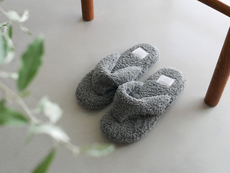 【sarasa design/サラサデザイン】洗える抗菌消臭パイルスリッパ