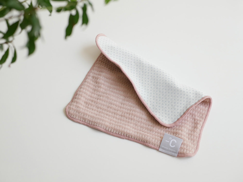 【MINUS DEGREE/マイナスディグリー 】汗も吸い取るひんやり冷感 今治産タオル