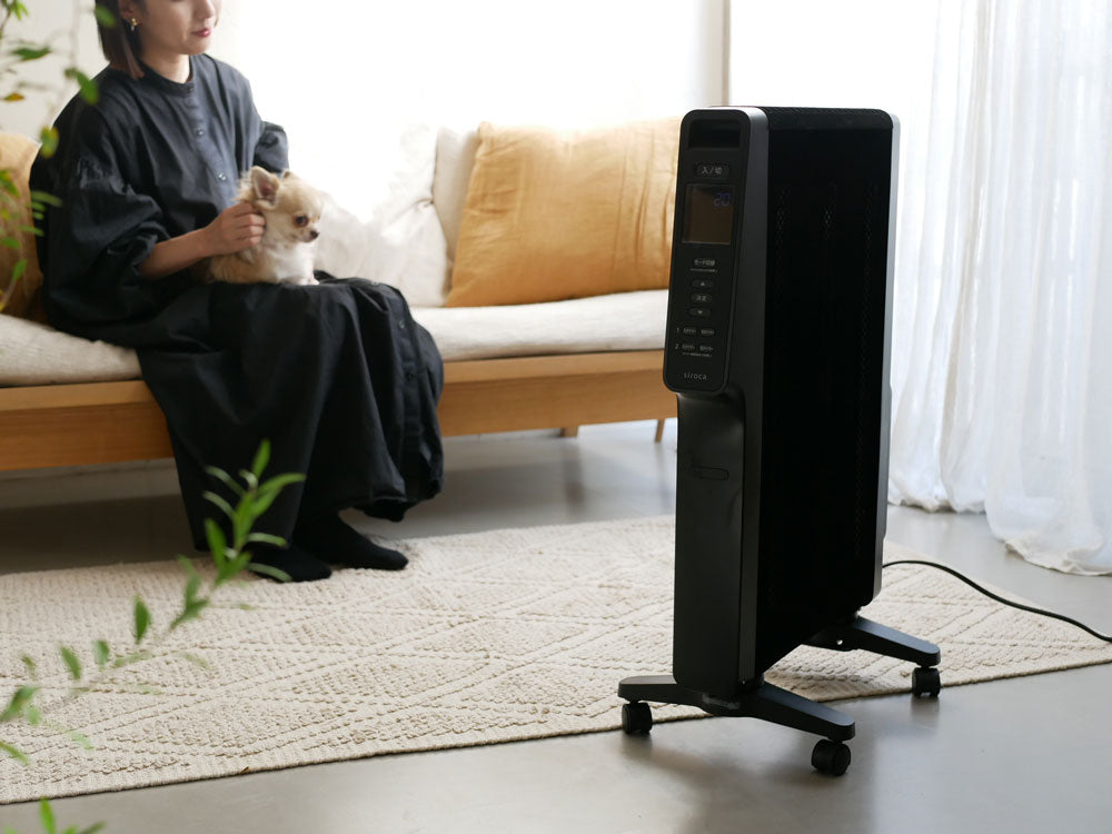 【siroca/シロカ】 遠赤軽量ヒーター かるポカ