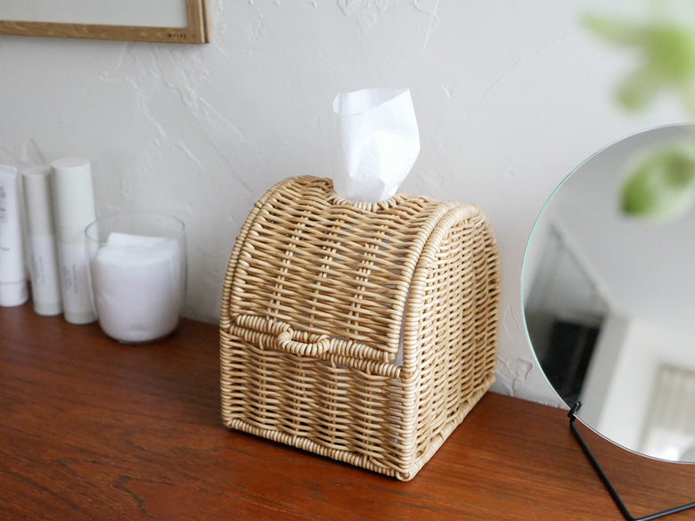 【Creer/クレエ】ユティル洗えるコンパクトティッシュケース