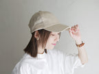 【shesay/シセイ】サラッと被れる爽やかなリネンキャップ