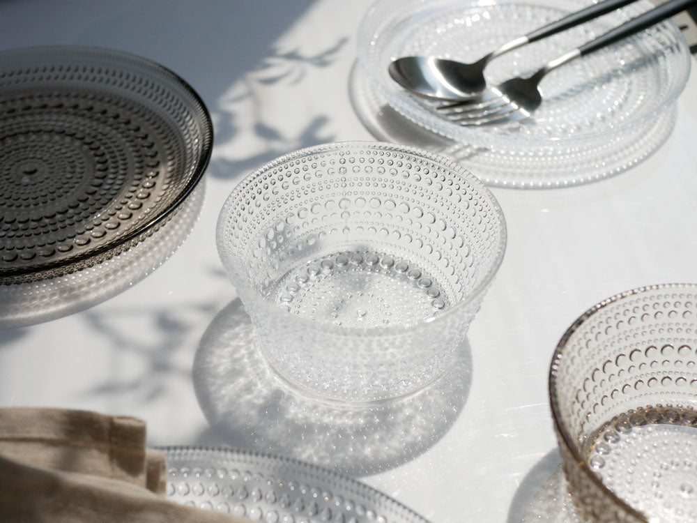 イッタラ　透明ガラス製エンボスボウル iittala/イッタラ】カステヘルミ ボウル｜【公式】ひなたライフ