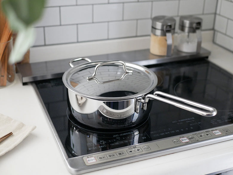 【geo product/ジオプロダクト】15年保証の日本製フタ付き鍋