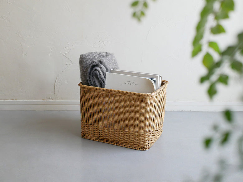 【Creer/クレエ】ユティル 洗えるナイールバスケット