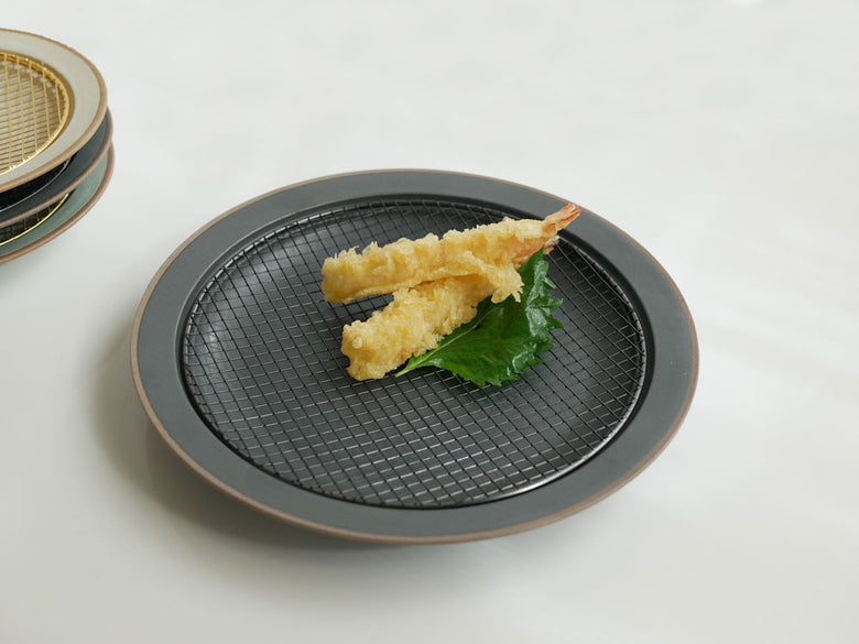 【KIKIME/キキメ】揚げたてをキープする網付きプレート　amime