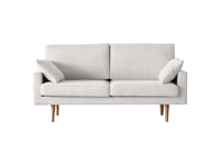 2.5人掛けソファ / アイボリー / 脚 ホワイトオーク