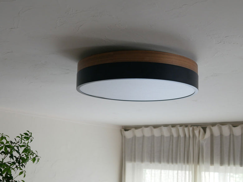 【BRID/ブリッド】天然木×北欧カラーの LED シーリングライト Olika