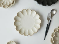 プレート / 21cm / 白練