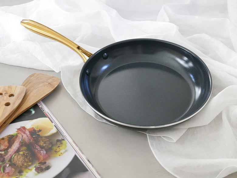 【GREENPAN/グリーンパン】ストゥディオ　フライパン/エッグパン/ガラス蓋