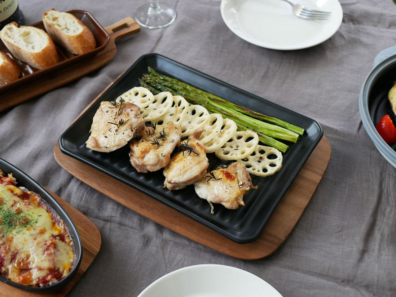 【IBUKICRAFT/イブキクラフト】魚焼きグリルからそのまま食卓に出せるグリルプレート