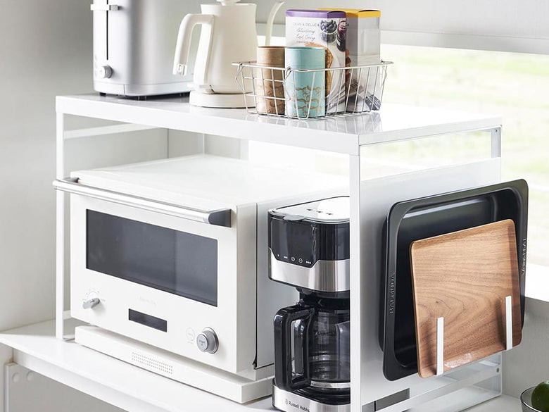 【tower / タワー】スチールパネル付きレンジラック