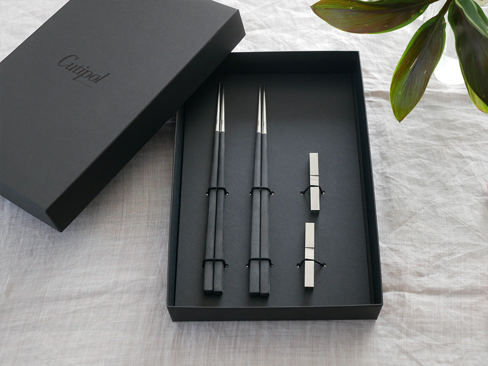 【Cutipol/クチポール】KUBE チョップスティック＆レスト