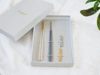 ギフトセット白箱入り / グレーシルバー＆アイボリーゴールド