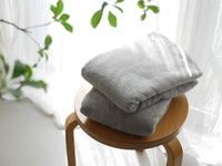 バスタオル 2枚組 グレー