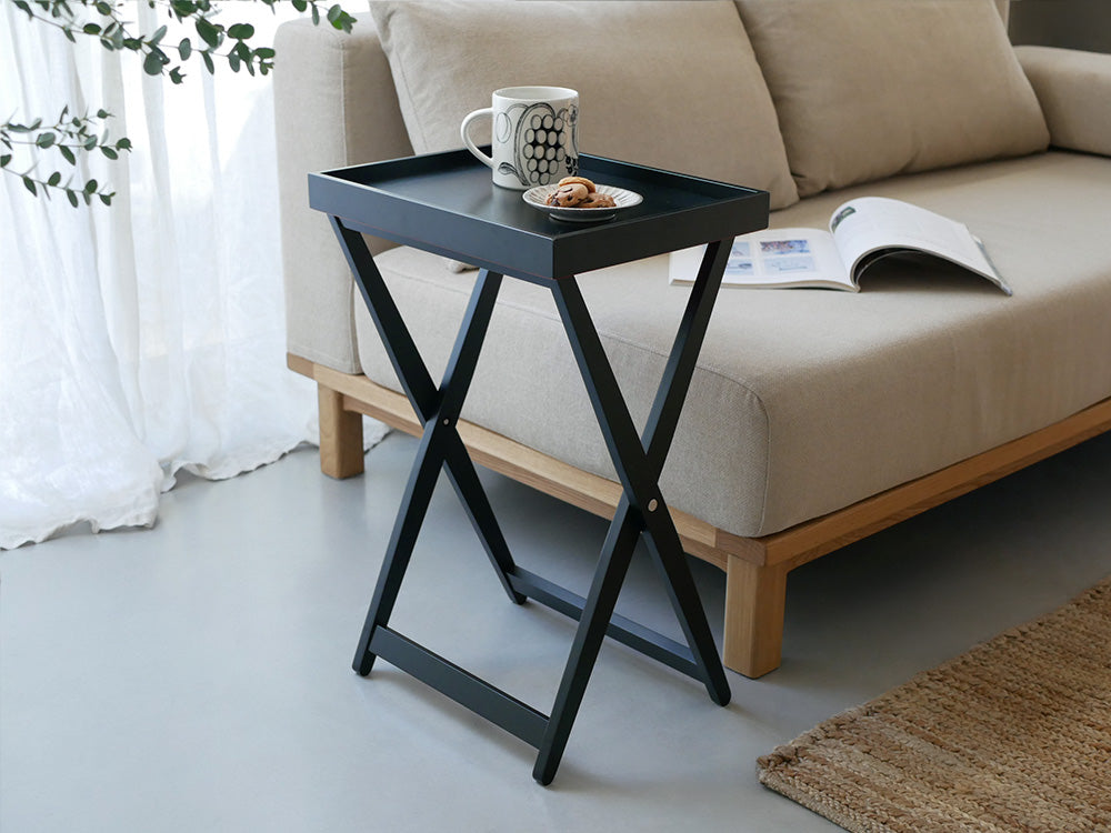 【タカハシ産業】たためるサイドテーブル