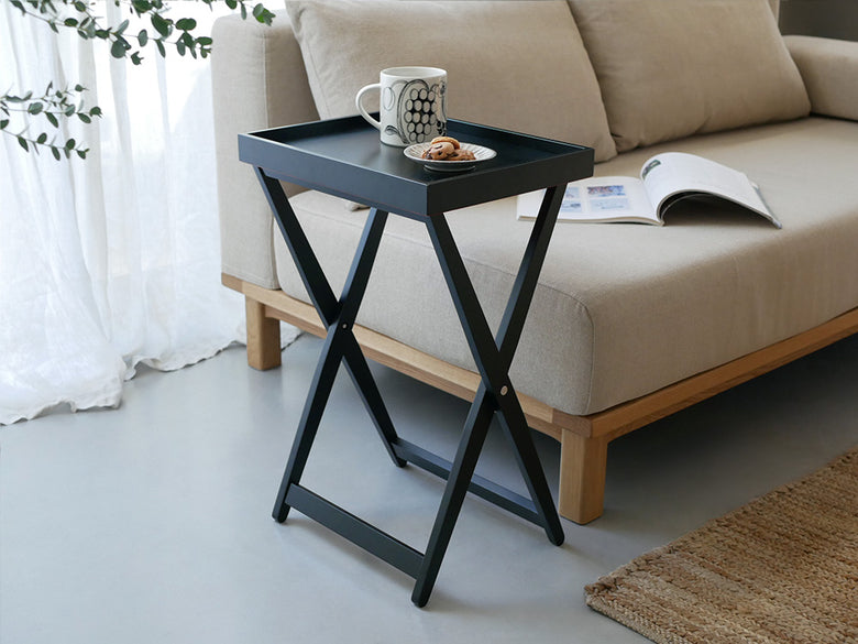 【タカハシ産業】たためるサイドテーブル