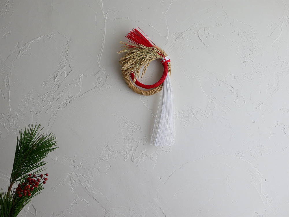 【公長斎小菅】迎春ことほぎリース