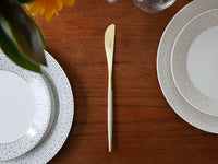 ディナーナイフ / アイボリーゴールド