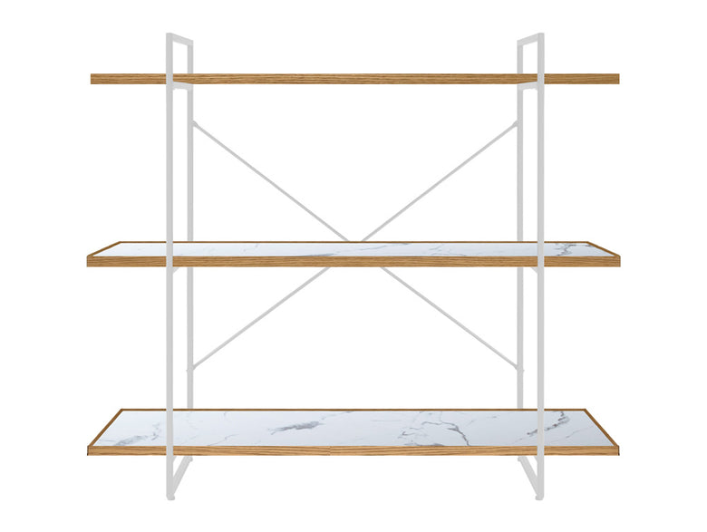 【adepeche/アデペシュ】POL ポル オープンシェルフ【受注生産品・メーカー直送・代引き不可商品】