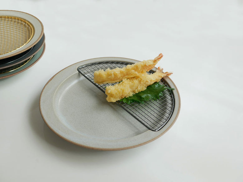 【KIKIME/キキメ】揚げたてをキープする網付きプレート　amime