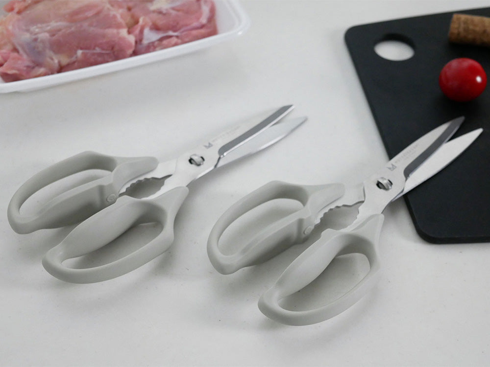 協和工業　ムテキバサミロング +2cm Wギザ刃で食材をホールド　2本セット 協和工業】ムテキバサミ｜【公式】ひなたライフ インテリア雑貨の総合通販