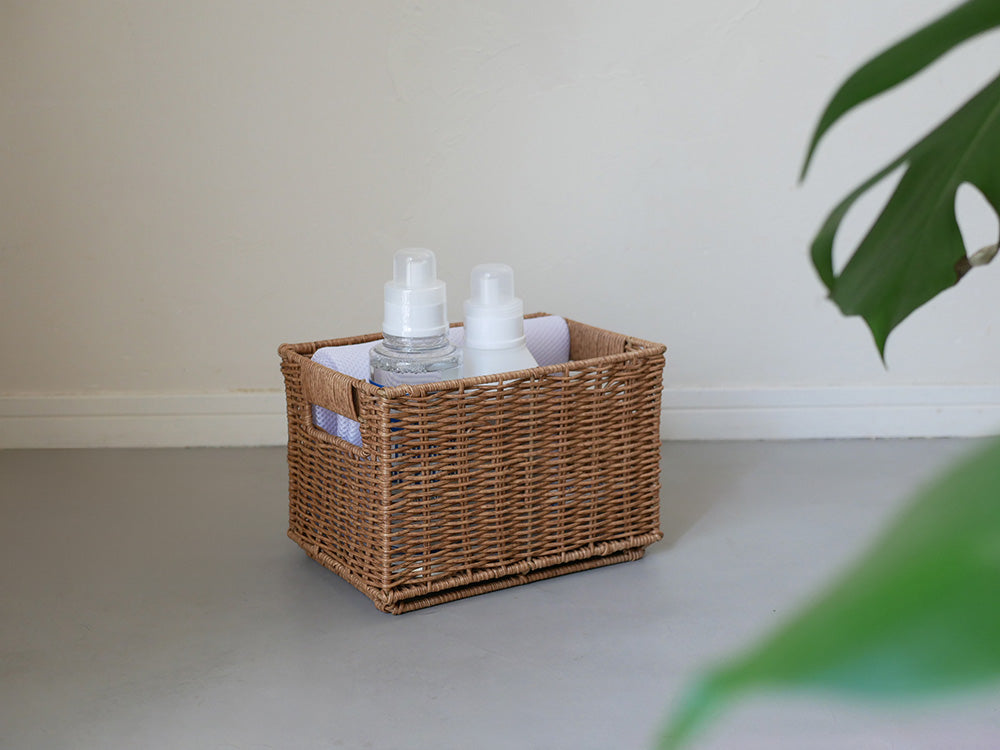 【Towc/トーク】洗えて隠せるスタッキングバスケット