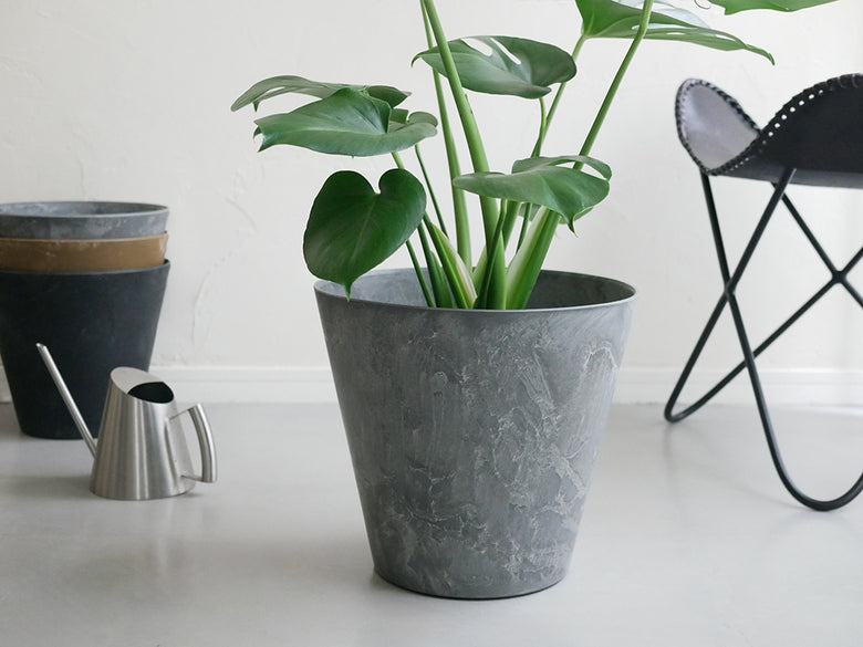 【amabro/アマブロ】水やりをコントロールできるプラントポット/ソーサー