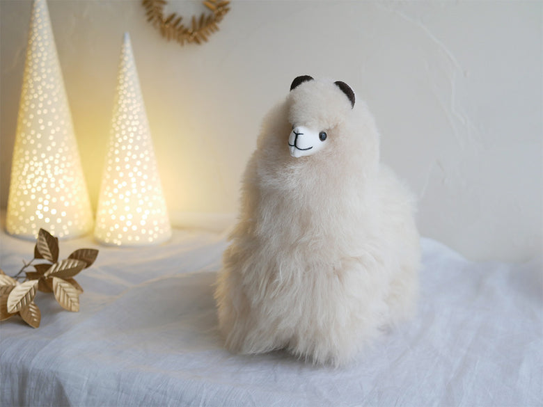 【WRAPS INTERNATIONAL/ラップスインターナショナル】ふわふわ癒しのアルパカドール