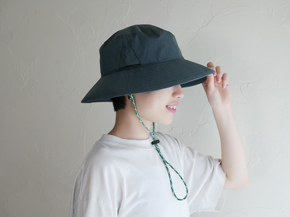【IMPROVE/インプルーブ】TESTIFY 被る日傘 撥水機能付き ハット/キャップ