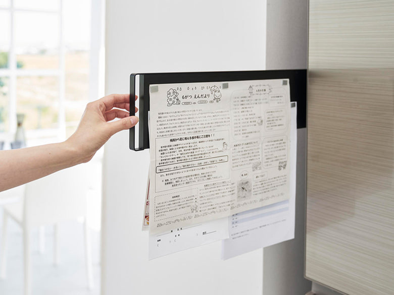 【tower/タワー】マグネット冷蔵庫横隠せるスライドスチールパネル
