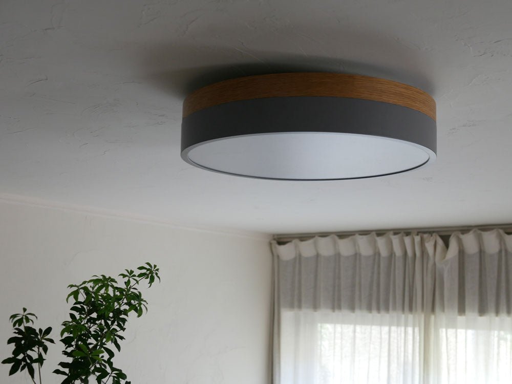 【BRID/ブリッド】天然木×北欧カラーの LED シーリングライト Olika