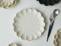 プレート / 24cm / 白練